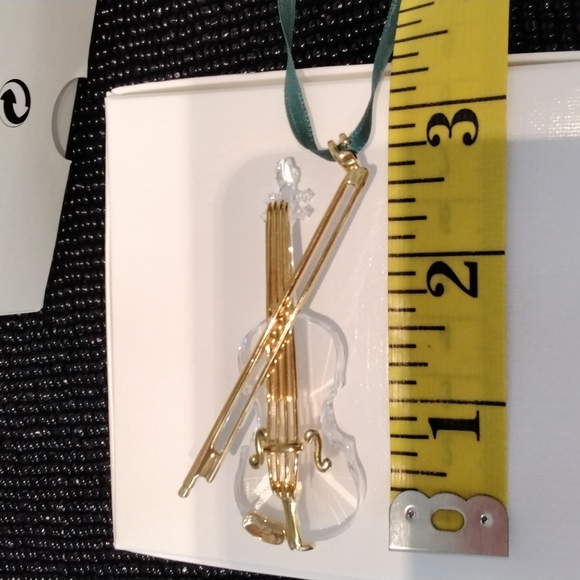 Swarovski crystal violin ornament (#235895) - Picture 5 of 5